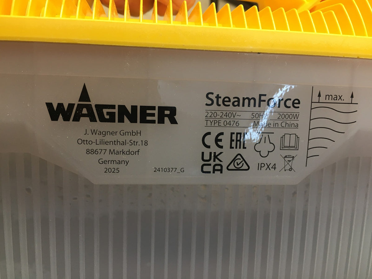 WAGNER 2410385 SteamForce Dampftapetenablöser, 2000 W, I40811