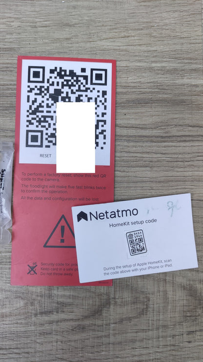 Netatmo Smarte Überwachungskamera für den Außenbereich, I41012
