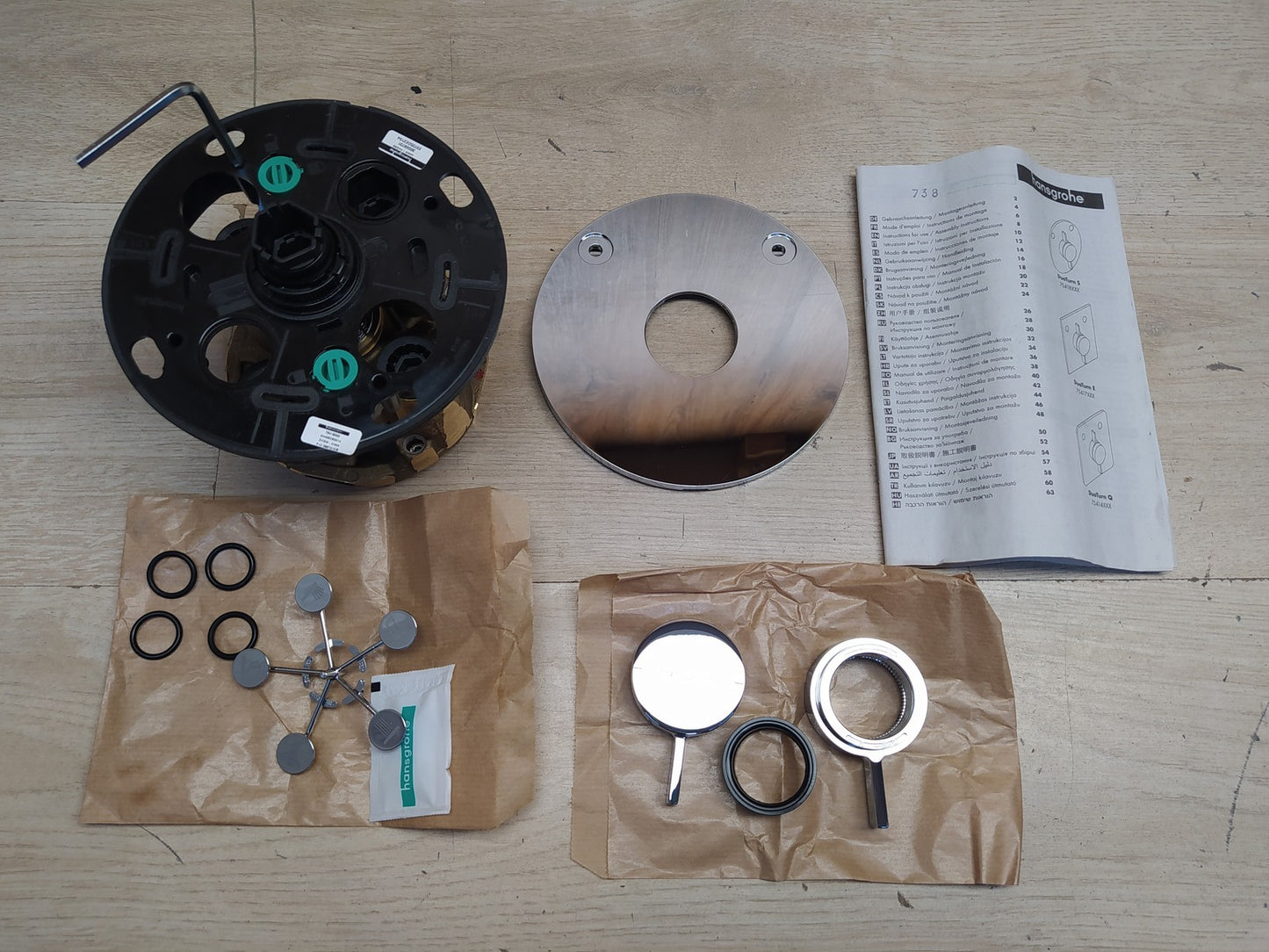 Hansgrohe DuoTurn S Duscharmatur 75418000, Unterputz, I38526