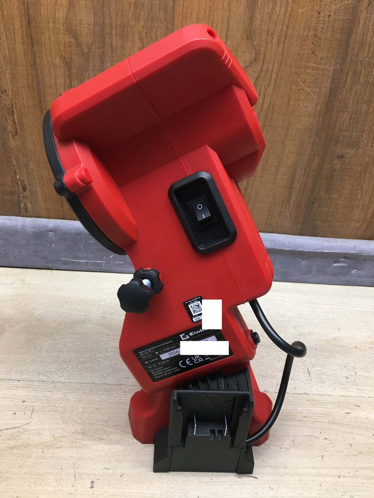 Einhell Akku-Sägekettenschärfgerät GE-CS 18 Li Solo, 18V, I40861
