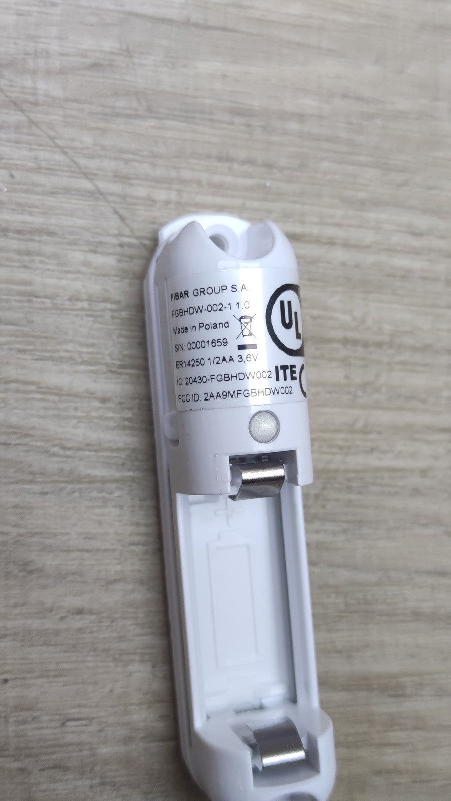 FIBARO Türkontaktsensor mit Temperatursensor FGBHDW-002, I36119