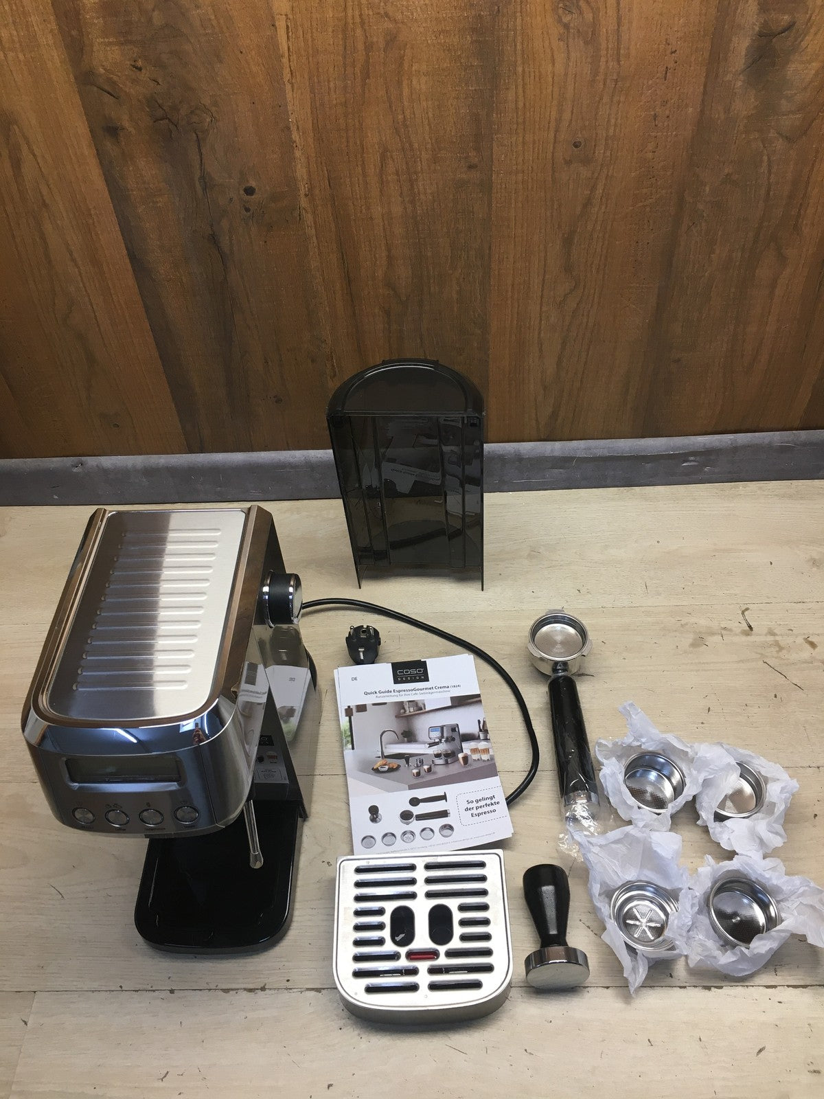 Caso Espresso Gourmet Crema Kaffeemaschine 1824, 1350W, I39440