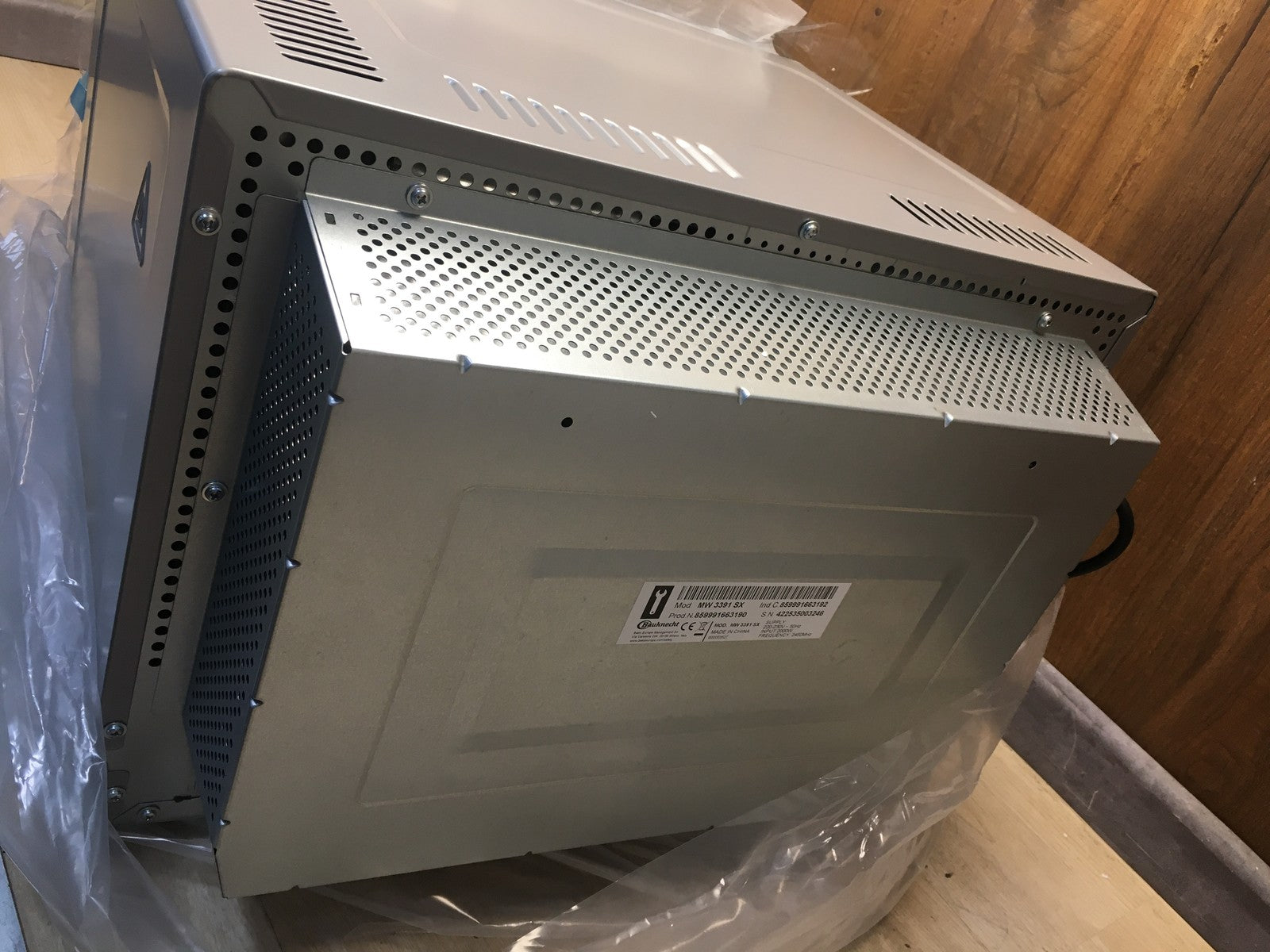 Bauknecht MW 3391 SX 5 in 1-Multifunktionsmikrowelle, 1000 W, 33 L, I38896
