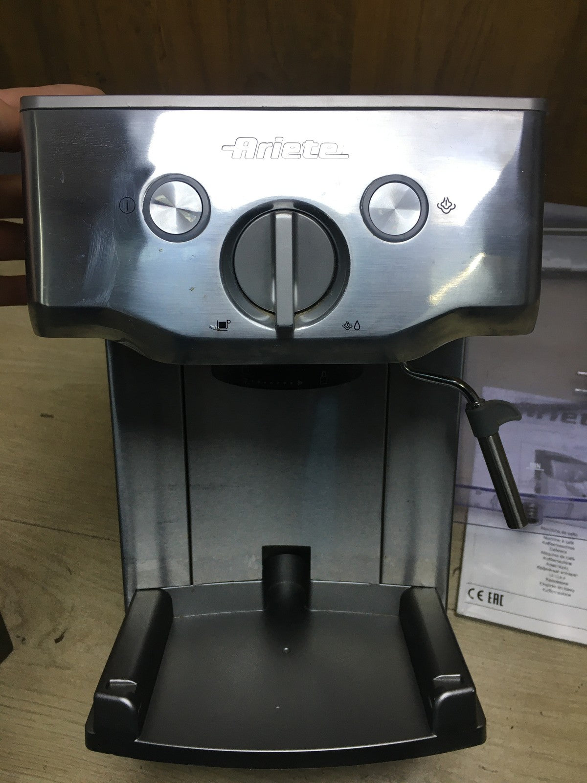 Ariete 1324/10 Kaffeemaschine, 1000W, Edelstahl, I35743