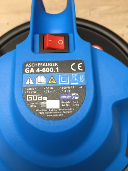 Güde 17015 Aschesauger GA 4-600.1, 600 W, I37902