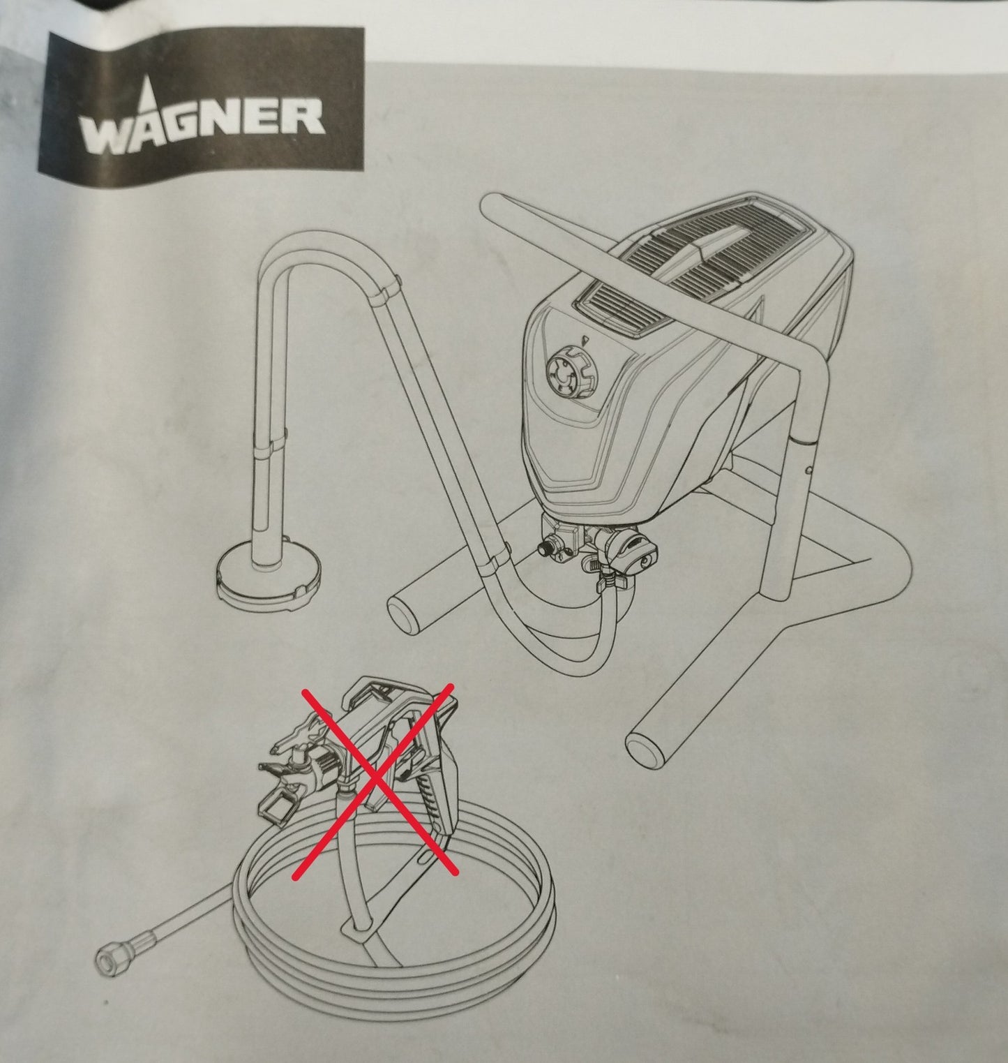 Wagner Control Pro 250 M Airless Elektro-Feinsprühsystem, I39878