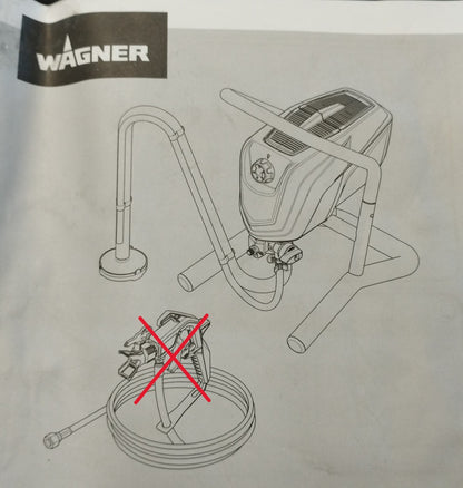 Wagner Control Pro 250 M Airless Elektro-Feinsprühsystem, I39878