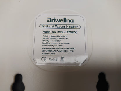 Briwellna BWK-P32NH55 Durchlauferhitzer, I37593