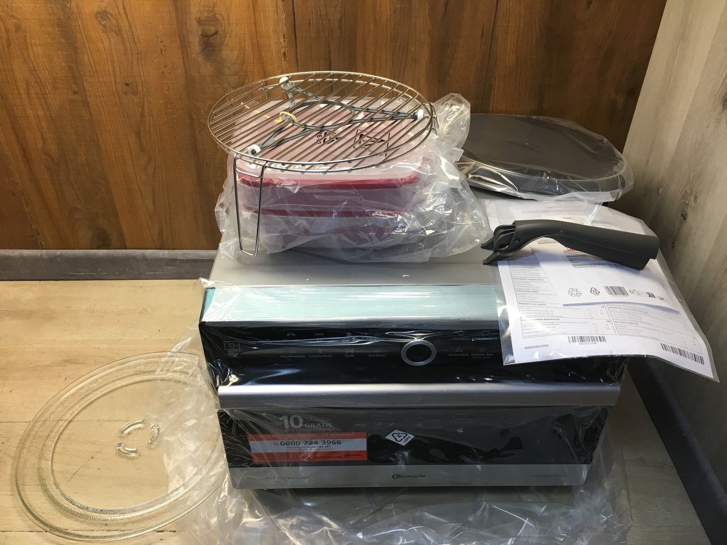 Bauknecht MW 3391 SX 5 in 1-Multifunktionsmikrowelle, 1000 W, 33 L, I38896