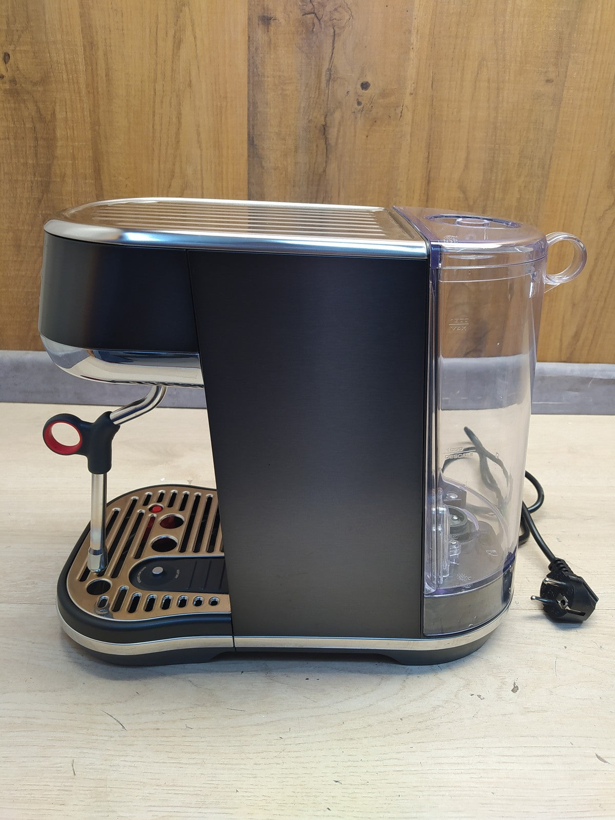 Sage SES500 BST Kompakte Kaffeemaschine mit Milchaufschäumer, I37619