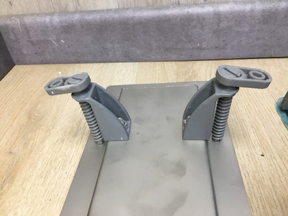 VOGI Duschrinne 100 cm Edelstahl Komplettset Weißes Glas, I36866