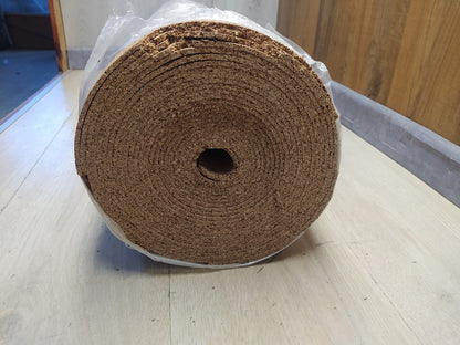 TRECOR Trittschalldämmung Rollenkork, Stärke 4 mm, 10 m² Rolle, I36827