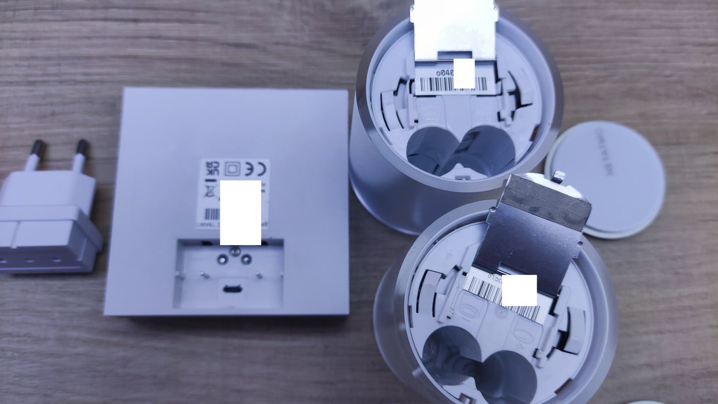 Netatmo Smarte WLAN Starterpaket mit 2 Heizkörperthermostat, I36271