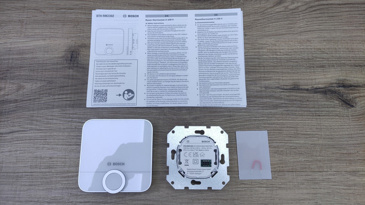 Bosch Smart Home BTH-RM230Z Raumthermostat II 230V, I41068