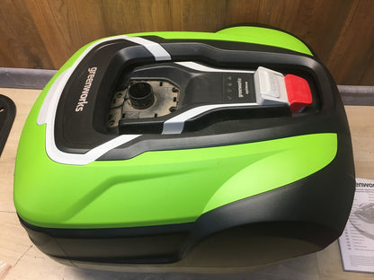 Greenworks Mähroboter Optimow 10 GRL110 für Grunsdstück bis zu 1000m2, I38216