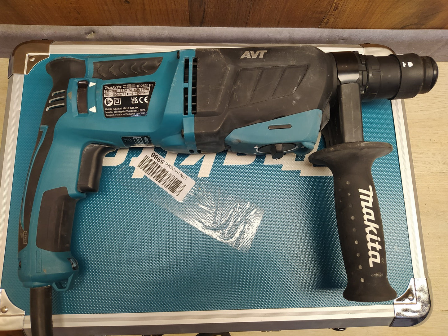 Makita HR2631FT Elektro-Bohr-/Meißelhammer 800W, I38315