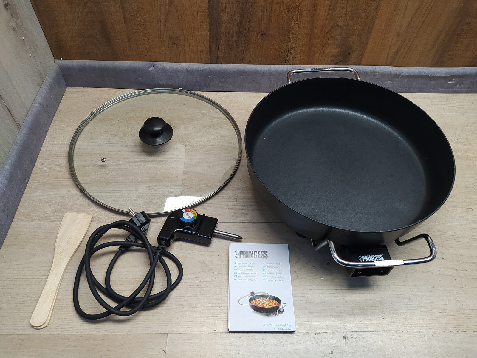 Princess Multi Wonder Chef Pro Elektropfanne 01.162367.01.500, 35cm Ø, I35780