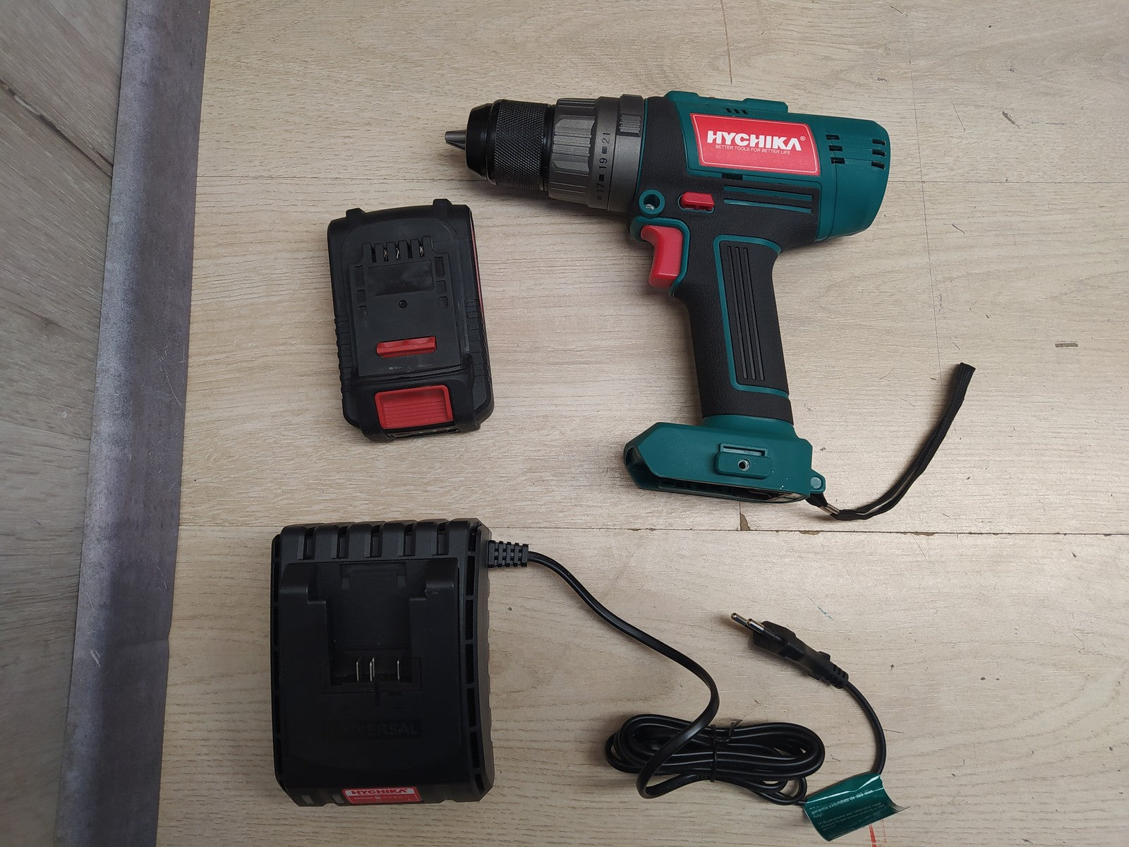 HYCHIKA ML-CD176-180KS Akkuschrauber, 18 V, max. 45 Nm, mit Akku 2,0Ah, I37844
