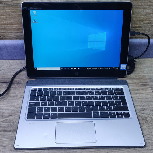 HP Elite x2 1012 G1 Tablet Touch 12" FHD 1920x1280 Intel M5-6Y54 8GB 128GB WiFi