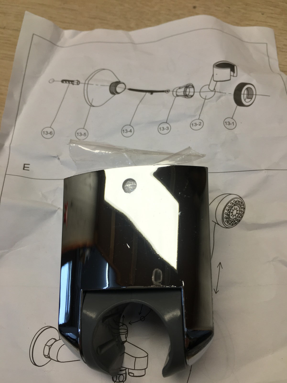 Paini Duschset, Thermostat mit Handbrause, I36233