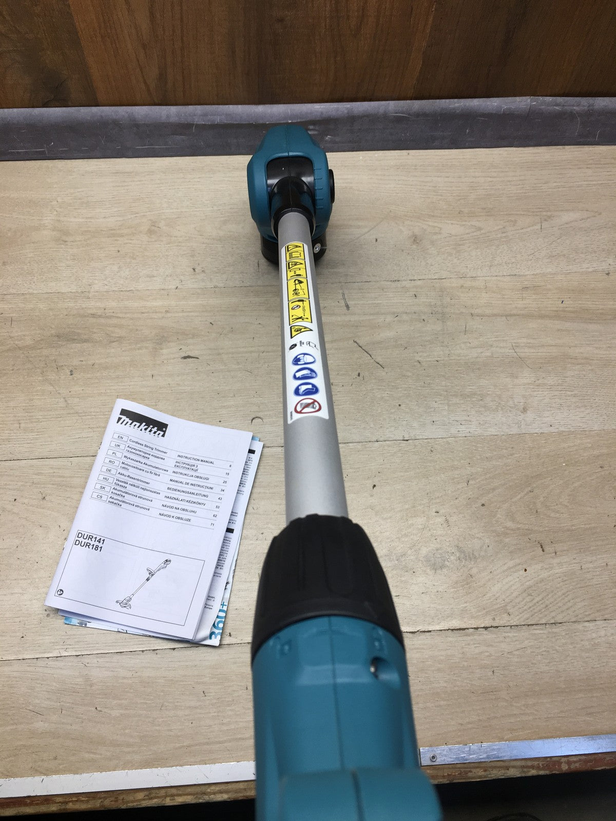 Makita DUR181Z Akku-Rasentrimmer 18V solo (ohne Akku, ohne Ladegerät), I37644