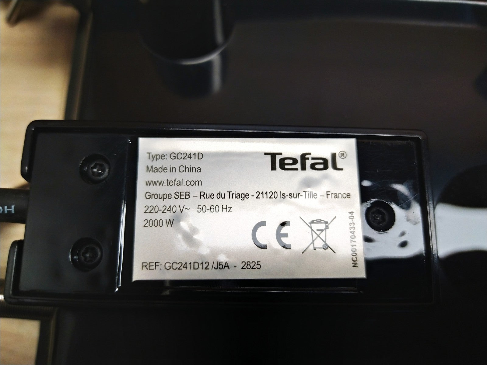 Tefal Kontaktgrill Inicio GC241D, Elektrogrill/Sandwichtoaster, I36371