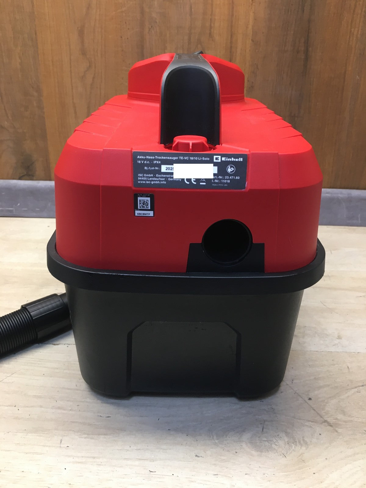 Einhell Akku-Nass-/Trockensauger TE-VC 18/10 Li Solo, I40241