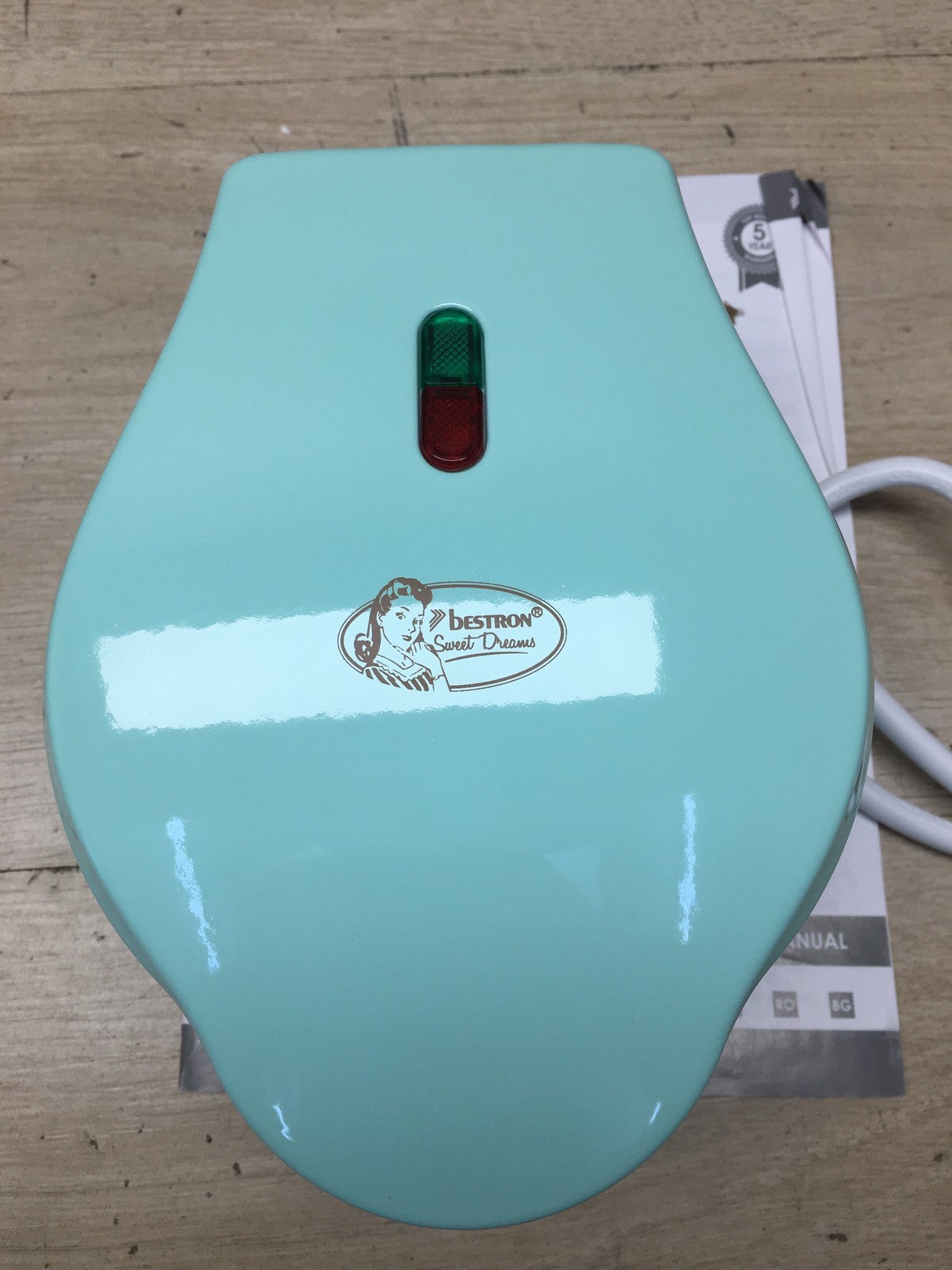 Bestron AMW500M Mini Waffeleisen, I39401