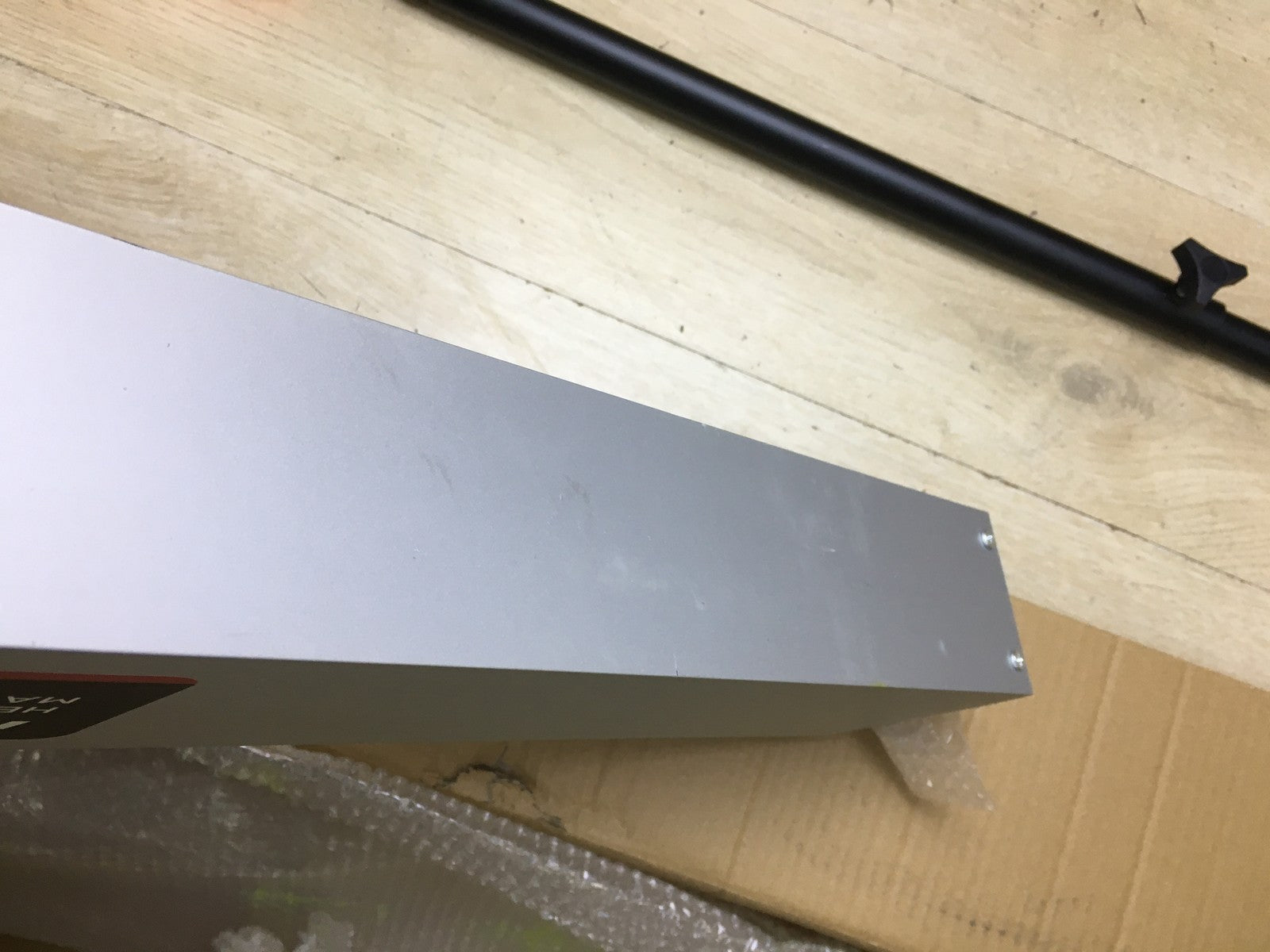 Neiko 36" x 3" x 4" Magnet Kehrmaschine Heavy Duty 61 cm Magnet Sweeper I35399