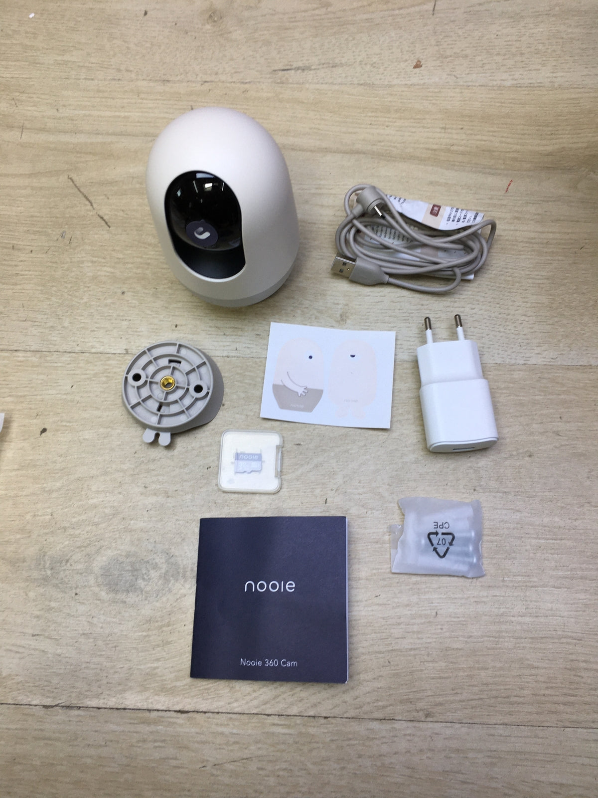 nooie 360 Cam 2 Babyphone IPC 100C mit SD-Karte I31459