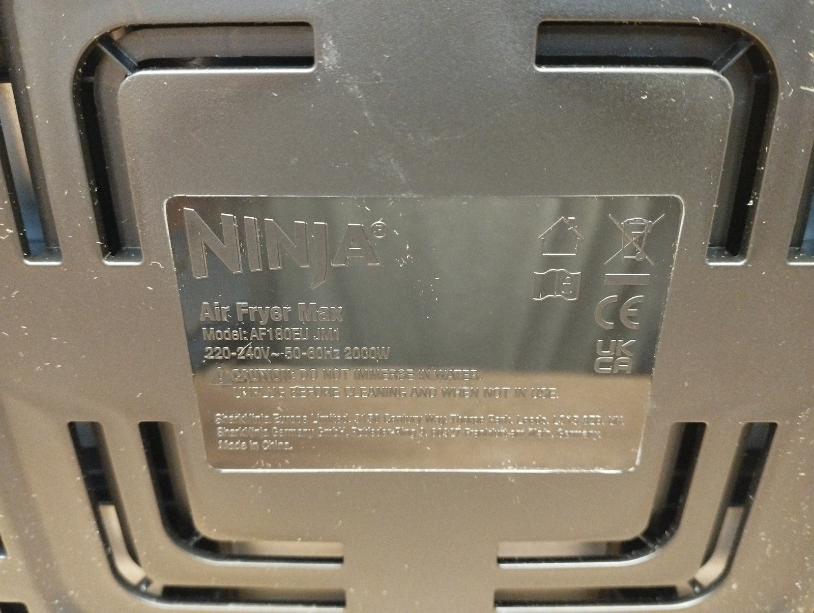 Ninja Air Fryer Max Heißluftfritteuse AF180EU, 6,2L, 2000W, I39697