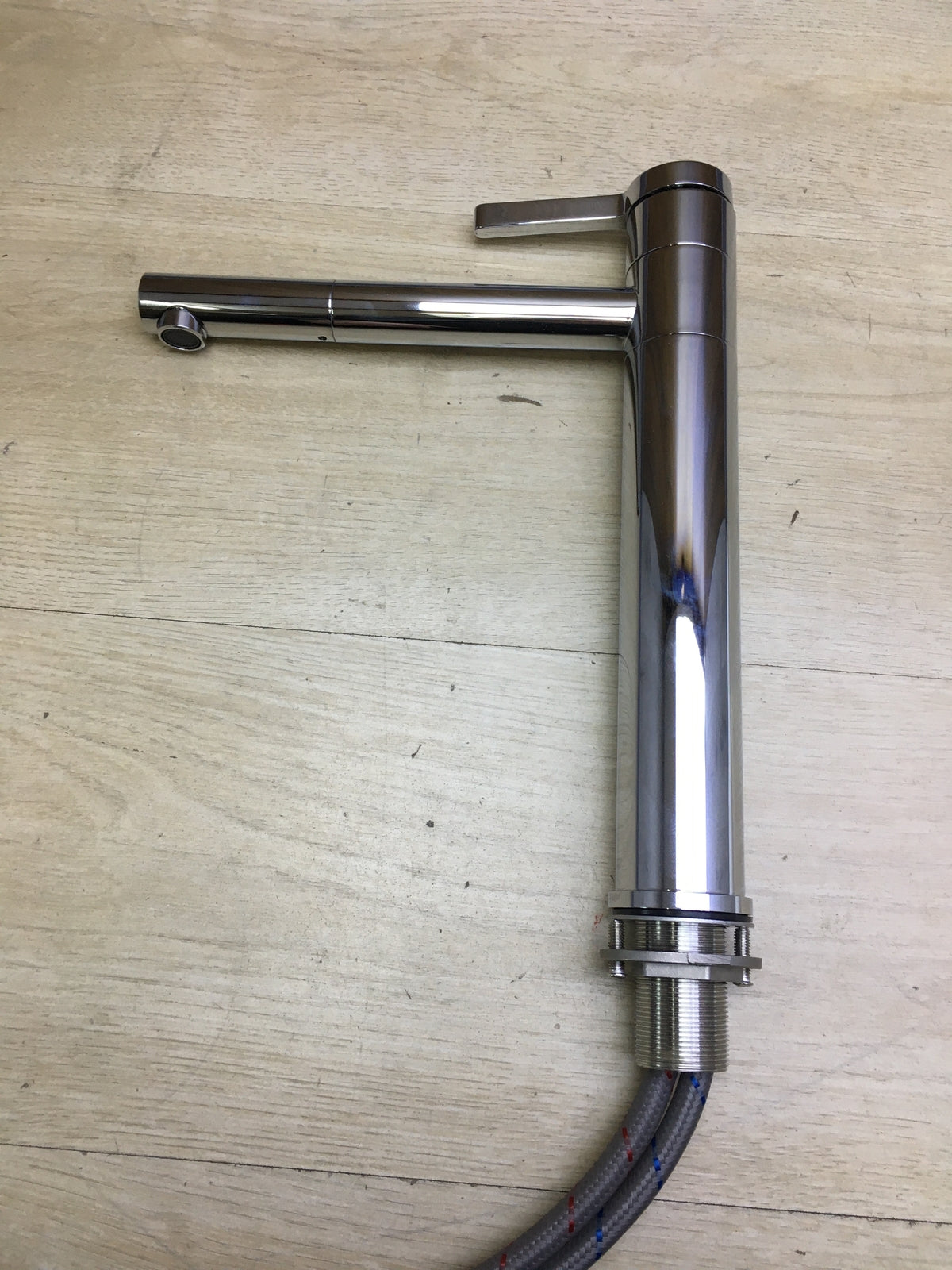 IBERGRIF W11299 Wasserhahn Bad Hoch-Waschtischarmatur chrom, I30665