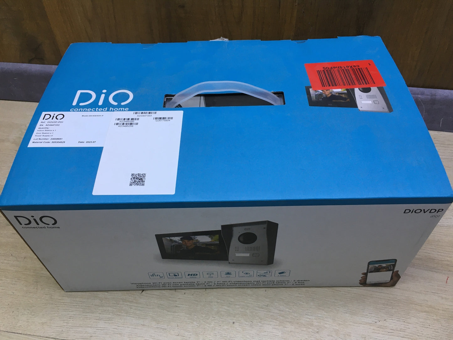 DiO DIOVDP-IP01Video-Gegensprechanlage Kabelgebunden WLAN, I31399