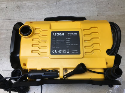 AstroAI ATJ-8366 Luftkompressor Auto 12V DC/230V AC Duale Stromquellen, I38169