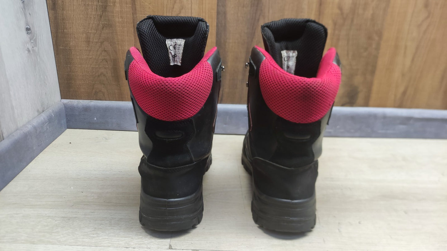Oregon Yukon Kettensägen-Schnittschutzstiefel aus Leder, Größe 44, I38160