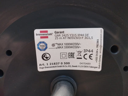 Brennenstuhl Garant 25m Kabeltrommel 1 21837 0 500