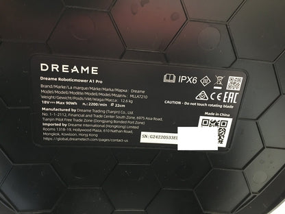 DREAME Intelligenter Mähroboter A1 Pro bis 2000m² 3D Sensor (MLLA7210) I37824