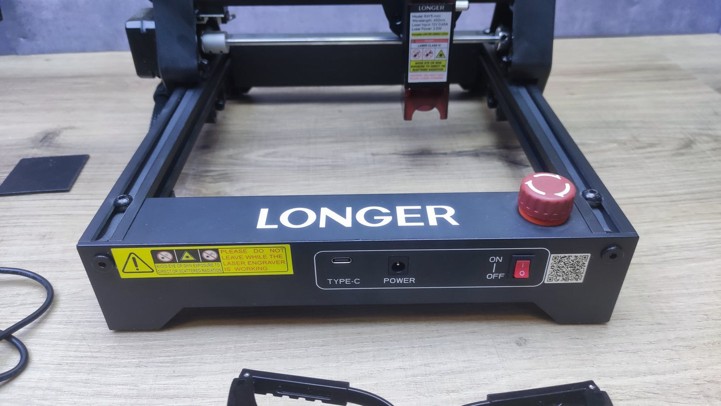 LONGER Ray5 mini Lasergraviermaschine, 2,5 W Laserleistung, I37189