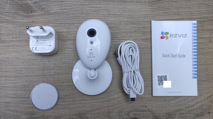 EZVIZ ezCube WLAN Kamera 720p HD Kompatibel mit Amazon Alexa, I35164