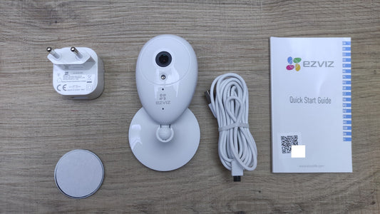 EZVIZ ezCube WLAN Kamera 720p HD Kompatibel mit Amazon Alexa, I35164