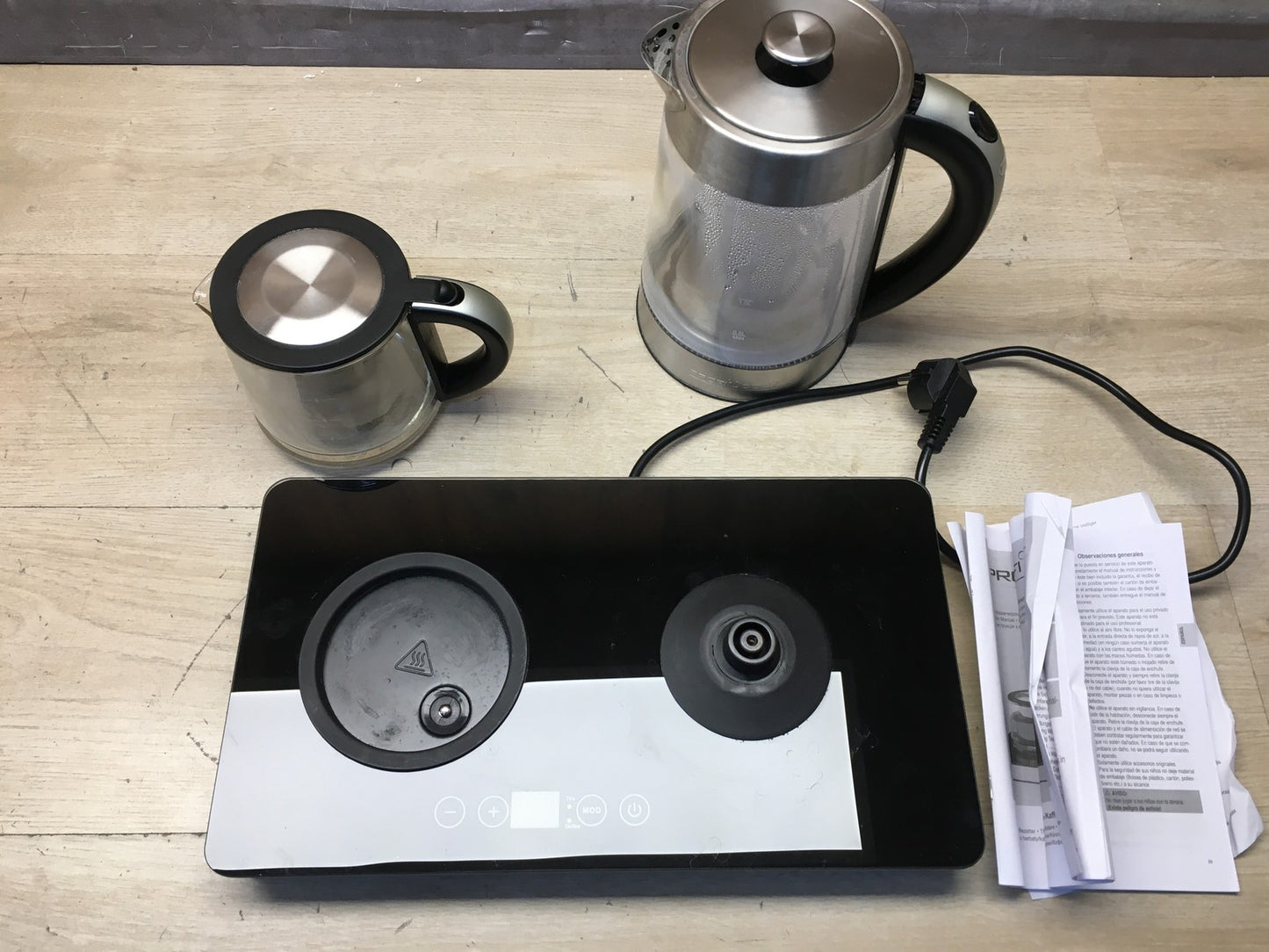 ProfiCook PC-TKS 1056 3in1 Wasserkocher, Kaffeemaschine und Teekocher, I37618