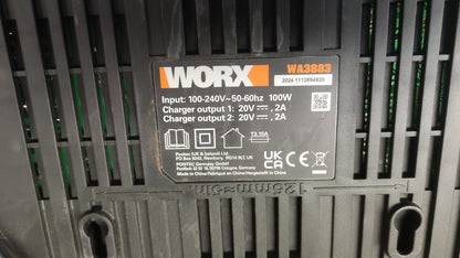 Worx Nitro WG749E Akku-Rasenmäher 55L 46 cm inkl. Akkus 4.0Ah, I40299
