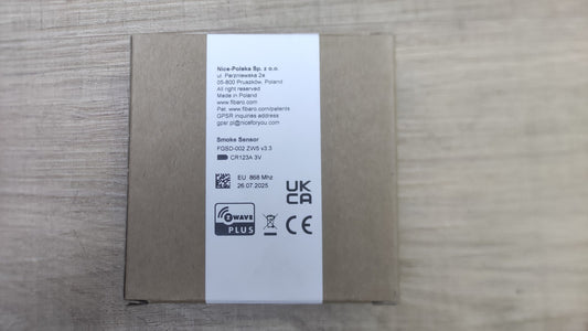 Fibaro Rauchsensor Z-Wave Brandmelder FGSD-002, I38511