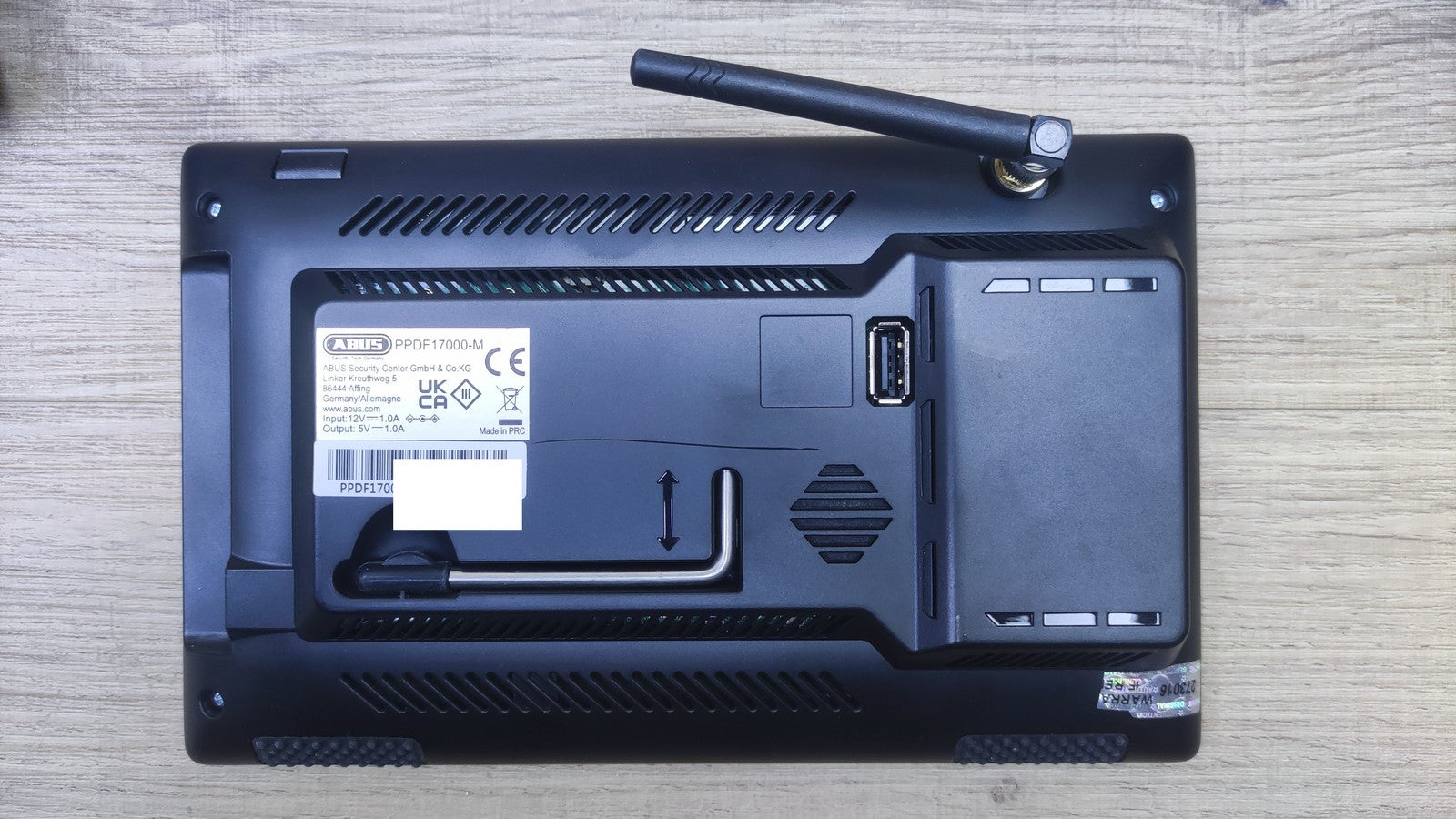ABUS EasyLook BasicSet PPDF17000 Kamera + tragbarer Monitor, I37099