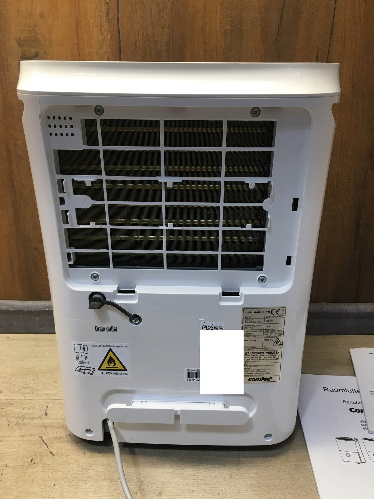 Comfee Luftentfeuchter MDDF-20DEN7-WF, I38032