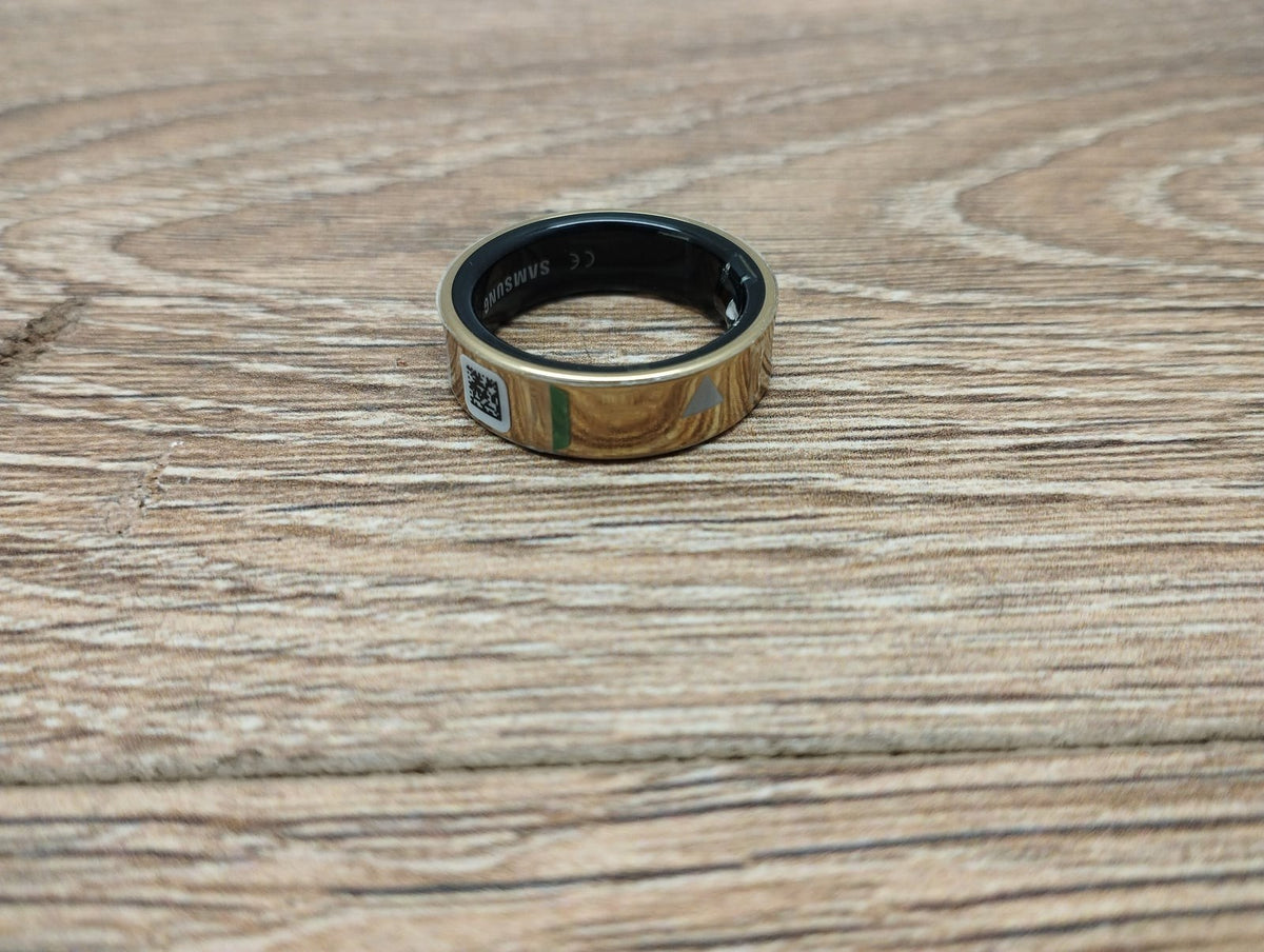 Samsung Galaxy Smart Ring Titanium Gold SM-Q500 Size 10 (US)