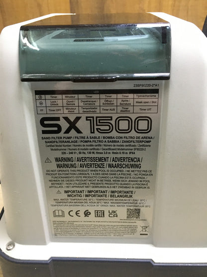 Intex Krystal Clear SX1500 Sandfilteranlage (26644FR), 4m3/h, I35272