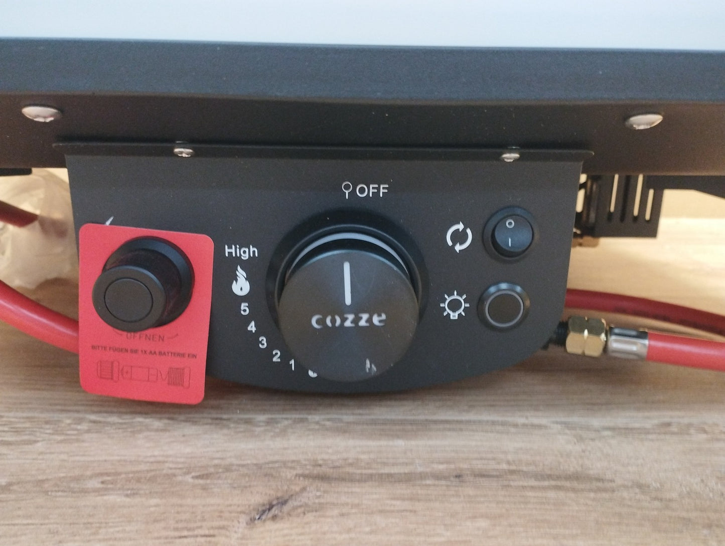 cozze 17" Pizzaofen mit rotierendem Pizzastein ‎90427, 6,0 kW Gasofen, I39567