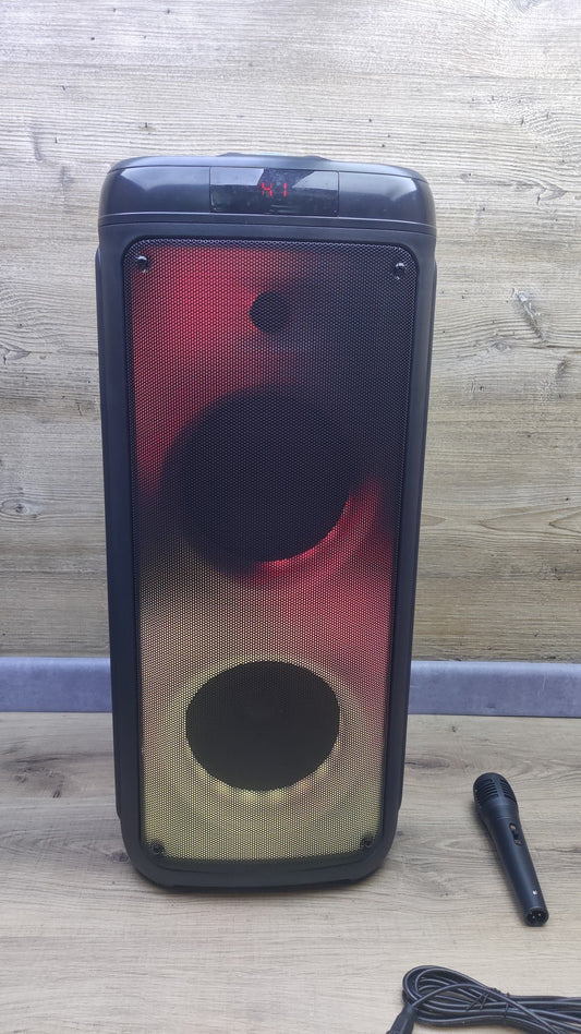 Blaupunkt BLP3963 Partybox Karaoke LED-Lautsprecher, I39605