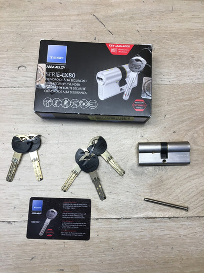 Tesa Assa Abloy TX853535N Europrofilzylinder TX80, 85 x 35 mm, I37023
